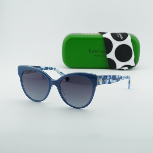 Kate Spade Accessories - Kate Spade AUBRIELLA/G/S 0PJP 9O Cat Eye Sunglasses - Blue/Grey